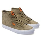 DC Shoes Homme Manual Hi TXSE Shoe Basket, Vert, 41 EU