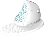 Delux Seeker Vertical Mouse - Vit