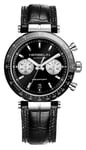 Herbelin 256ACN24 Newport Heritage (42mm) Black Bicompax Watch