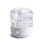 Humidificateurs pour Chambre à Coucher Arrêt Automatique Humidificateurs à Brume Fraîche Super Silencieux pour Bébé Humidificateur d'air à Ultrasons avec Deux Buses rotatives