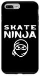 Coque pour iPhone 7 Plus/8 Plus Skate Ninja Skateboarding Skater Skateboarder Patinage sur glace