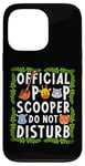 Coque pour iPhone 13 Pro Official Poop Scooper - Do Not Disturb Zookeeper