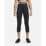 Nike Girl's Pro Capri Leggings -Lasten treenihousut, musta