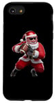 iPhone SE (2020) / 7 / 8 Santa Playing Football Christmas Wearing Watch Sports Player Case