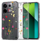 Xiaomi Redmi Note 13 Pro (5G) / Poco X6 Tech-Protect Flexair+ Fleksibelt Plast Deksel - Garden Floral