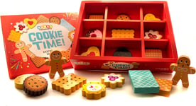 Woody Treasures Wooden Toys - Box of Cookies Toddler Toys - 18-Piece Cake Boxes