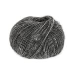 Lana Grossa Natural Alpaca Pelo Garn 004 MÃ¸rkegrÃ¥ Melert