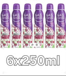 Soft & Gentle Fresh Blossom Wild Rose& Vanilla Anti-Perspirant Deodorant 6x250ml