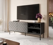 TV-taso Cama Meble Abeto, 150x42x60 cm, harmaa