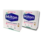 Milton Sterilising 28 x 2 Tablets Sterilises Your Baby's Items By Cold Water -