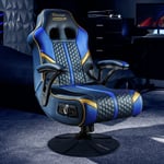 X Rocker Adrenaline V3 2.1 Bluetooth Audio Gaming Chair Blue