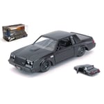 DOM'S BUICK GRAND NATIONAL FAST & FURIOUS BLACK 1:32 Jada Toys Movie Die Cast