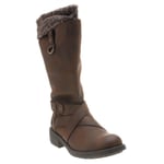 Rocket Dog Womens Telsa Boots - Brown - Size UK 8