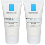 LA ROCHE POSAY NUTRITIC INTENSE Crème nutri-reconstituante profonde 2x50 ml