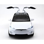 2024 Ny bilmodell Tesla Model X Suv legering simulering leksak, barn gåva