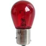 Cyclingcolors - 1x ampoule 12V 21W BAW15S PR21W rouge 12088 7508 ergots décalés simple filament feu arrière stop brouillard arrière voiture électrique