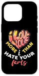 iPhone 16 Pro Valentine's Day I Love You More Than I Hate Your Farts Case