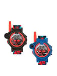 Marvel Disney Marvel Spiderman Walkie Talkie Watch 2 Piece Set, Multi, Women