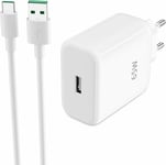 65w Chargeur Rapide Avec Câble Usb C 1m Pour Oppo Find X3 Neo X2 Pro Reno7 5g Reno6 Reno4 N3 N2 Flip Reno8 T, Supervooc Chargeur Secteur Pour Realme Gt Neo 2 7 Pro X50 Oneplus Nord Ce 2 9 8t[X1467]