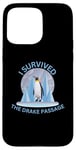 iPhone 15 Pro Max Antarctica I Survived The Drake Passage Penguin Iceberg Case