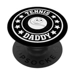 Joueur de tennis Daddy Jeu de tennis Daddy PopSockets PopGrip Interchangeable