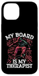 Coque pour iPhone 14 Skateboard Funny Board Skater Stuff