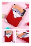 BHTZHY Kindle Case For Amazon Kindle Paperwhite 1/2/3 Cover Red Cute Cat Animalultra Slim Case For Tablet