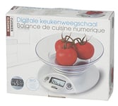 CUISINIER ELEGANCE Koch Elégance CE2601001 Digital Kitchen Scales 3 kg ABS Plastic White 5.5 x 16.3 x 21.5 cm