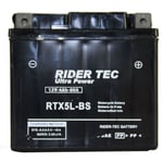 Rider Tec - Batterie Moto Rtx5l-bs Sans Entretien 12v 4ah 80a Rider-tec