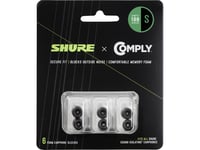 Shure 100 Series Comply Foam Sleeves for Shure Earphones (Small, 3 Pair)