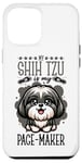 Coque pour iPhone 12 Pro Max Faire du jogging avec un shih tzu