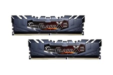 G.Skill Flare X series - 32GB:2x16GB - DDR4 RAM - 3200MHz - DIMM 288-pin - Icke ECC - CL16