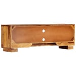 Meuble TV 118x30x40 cm Bois de Sesham massif - Prolenta Premium