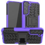 Samsung Galaxy S22+      Heavy Duty Case    Purple