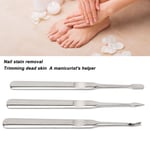 3Pcs Nail Cuticle Trimmer Dead Skin Nail Cuticle Remover For Salons