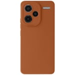 Avizar Case for Redmi Note 13 Pro Plus Mat Protected Camera, Brown