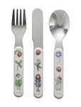 Elsa Beskow, Cutlery, 3-Part Patterned Rätt Start