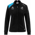 Sweat-shirt Kappa  Veste Atrisa BWT Alpine F1 Team 2023  Noir