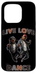 Coque pour iPhone 15 Pro Live Love Dance Rottweiler Style Hip Hop