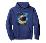 Titanic April 1912 Voyage Historic Cruise and Iceberg Story Pullover Hoodie