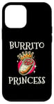 iPhone 12 mini Burrito Princess Mexican Food Burritos Cinco De Mayo Case