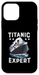 Coque pour iPhone 12 mini Titanic Expert – White Starline RMS Titanic Garçons Filles