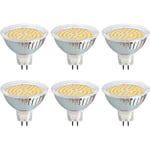 IC LED-spotlight GU5.3 12V 5W Kallavitt 6000K, Ø50mm MR16