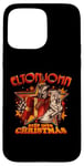 Coque pour iPhone 15 Pro Max Elton John Step Into Bottes de Noël officielles