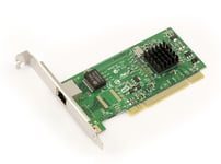 Carte Controleur 1 Port Gigabit Ethernet sur Port PCI 16 ou 32 Bit - pour PC ou Serveur - CHIPSET 82545EM/GM