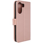 Avizar Case for Xiaomi Redmi 13C Card-holder Cover Video Stand Feature, Pink