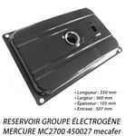 RESERVOIR GROUPE ÉLECTROGÈNE MERCURE MC2700 450027 mecafer 15 litres