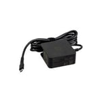 HP AC Adapter / Strömsladd 5V/12V/15V 45W (Typ-C) inkl. Strömkabel till HP Spectre 12-a004tu