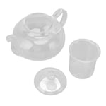 680ml Glass Teapot With Filter Heat Resistance Transparent Tea Kettle For Lea GB