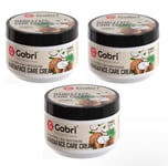 Gabri Professional - Hand & Face Care Cream Vitamin E Coconut Oil 300ml X3.